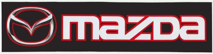 Mazda sticker #2, Auto diversen, Autostickers, Verzenden