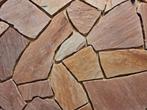 muurbekleding flagstones Brasil Rosso 1,5-3 cm dik, Ophalen, Nieuw, Overige typen