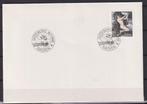 Zweden 1980 FDC Schilderij naakt, Postzegels en Munten, Ophalen of Verzenden, Onbeschreven, Europa