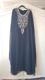 Chique Abaya Kaftan met Steentjes - Maat S/M, Ophalen of Verzenden, Gedragen, Maat 36 (S), Zwart