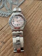 Dameshorlege swatch swess, Ophalen of Verzenden, Zo goed als nieuw, Staal, Overige merken
