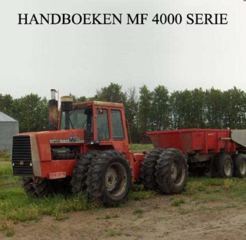 Handboeken MF 4800 4840 4880 4900, Boeken, Vervoer en Transport, Nieuw, Tractor en Landbouw, Ophalen of Verzenden
