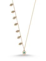 Rose Gold- Design Multi Eye Golden Necklace 14 carat/4.57grm, Ophalen of Verzenden, Nieuw, Overige materialen