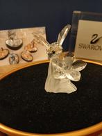 Swarovski crystal hommel op bloem, Verzamelen, Swarovski, Ophalen of Verzenden, Zo goed als nieuw, Figuurtje