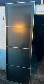 IKEA pax kast schuifdeuren zwart glas (2x), 50 tot 100 cm, Glas, Minder dan 25 cm, Zo goed als nieuw