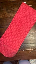 Longeerdekje rood, Ophalen of Verzenden, Zo goed als nieuw, Dekje
