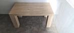 Eettafel, licht eikenlook, Ophalen, 50 tot 100 cm, Zo goed als nieuw, 150 tot 200 cm