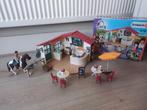 Mooie Schleich Paarden-ruiter Cafe geheel compleet met doos, Ophalen of Verzenden, Zo goed als nieuw, Toebehoren