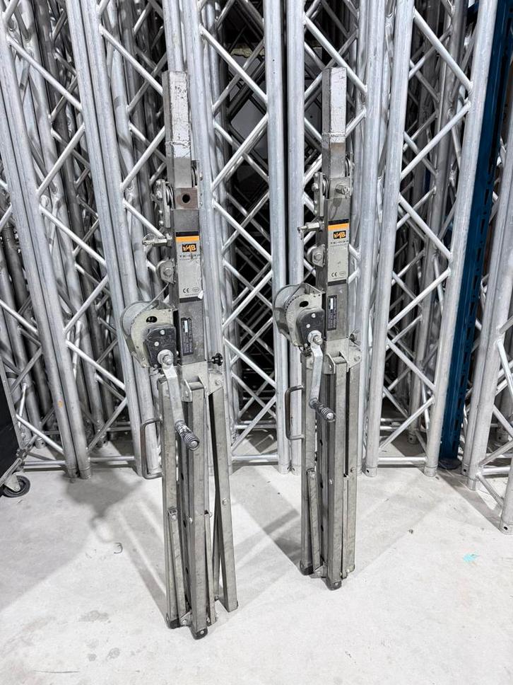 VMB TE-034 Truss statieven set (2x), Muziek en Instrumenten, Licht en Laser, Zo goed als nieuw, Licht, Ophalen of Verzenden