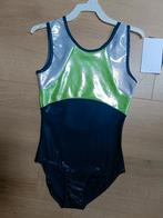 Intermezzo Turnpak leotard gymnastics gym groen donker blauw, Maat 36 t/m 42, Ophalen of Verzenden, Zo goed als nieuw, Turnpak(je)