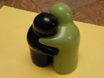 STENEN ZOUT EN PEPER VINTAGE..( HUGGING) PAAR..PUNTGAAF.., Verzamelen, Beelden en Beeldjes, Ophalen of Verzenden, Zo goed als nieuw