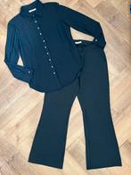 Studio anneloes parel blouse XXL & flair stripe broek XL, Zwart, Maat 46/48 (XL) of groter, Ophalen of Verzenden, Zo goed als nieuw