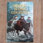 Brood ons gegeven joh.g.veenhof, Boeken, Ophalen of Verzenden, Zo goed als nieuw, Joh.g.veenhof