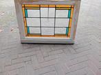 Prachtig mooi set glas in lood ramen samen voor75 euro!!, Doe-het-zelf en Verbouw, Glas en Ramen, Ophalen, Minder dan 80 cm, Zo goed als nieuw