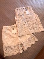 Kanten broderie set! Nieuw!, Wit, Nieuw, Ophalen of Verzenden, Maat 36 (S)