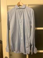 Eton overhemd - Blauw - Maat L, Kleding | Heren, Overhemden, Ophalen of Verzenden, Zo goed als nieuw, Blauw, Halswijdte 41/42 (L)