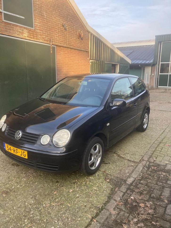 Volkswagen Polo 1.9 SDI 47KW 2005 Zwart, Auto's, Volkswagen, Particulier, Polo, Airbags, Diesel, Euro 3, C, Hatchback, Handgeschakeld