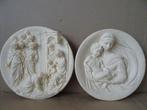 Albasten reliëfs Aanbidding door de wijzen Madonna Profetica, Ophalen of Verzenden, Zo goed als nieuw, Overige typen, Christendom | Katholiek