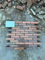 gebruikt oud gebakken waaltjes rood genuanceerd, Ophalen of Verzenden, Gebruikt, Klinkers