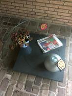 Stijlvolle Salontafel, Huis en Inrichting, Tafels | Salontafels, Ophalen, Rond, Minder dan 50 cm, Glas