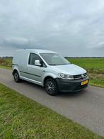 Volkswagen Caddy Benzine (2017) Luxe uitvoering, vol opties!, Voorwielaandrijving, Stof, Zwart, 4 cilinders