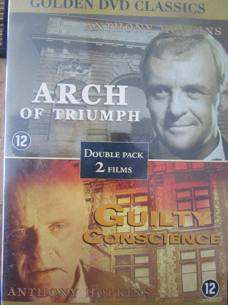 dvd Arch of triumph/ guilty conscience ( 1985/1985), Alle leeftijden, Ophalen of Verzenden, Zo goed als nieuw