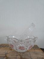 Vintage Walther Glas mandje 20 cm, Ophalen of Verzenden