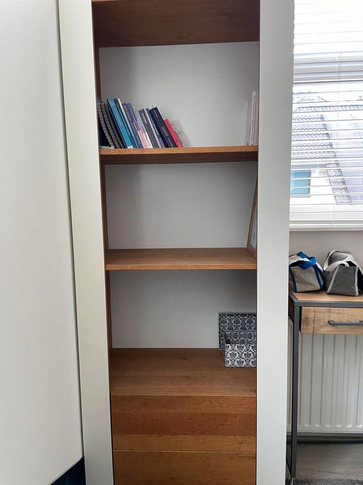 Eikenhouten kast - 78x179x45 cm, Huis en Inrichting, Kasten | Boekenkasten, Gebruikt, 50 tot 100 cm, 150 tot 200 cm, 25 tot 50 cm