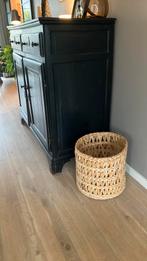 Prachtige grote mand van bananenblad, Huis en Inrichting, Woonaccessoires | Schalen en Manden, Ophalen, Zo goed als nieuw, Rond