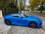JAGUAR F-TYPE 5.0 V8 SVR COUPE 575PK AWD DEALER ONDERHOUDEN, Auto's, Automaat, 8 cilinders, Blauw, Vierwielaandrijving