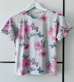 H&M Blouse Bloemen Vlinders Maat 158-164 / 12-14 J Als nieuw, Meisje, H&M, Overhemd of Blouse, Ophalen of Verzenden