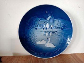 Bing & Grondahl Kerstbord 1974 beschikbaar voor biedingen