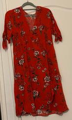 Jurk, maat s zwangerschapsjurk, Ophalen of Verzenden, Zo goed als nieuw, Maat 36 (S), Rood