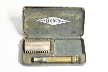 vintage Gillette scheermesje USA pre wo2 amerika beschikbaar voor biedingen