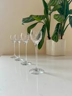 4 Iittala aurora likeurglazen., Ophalen of Verzenden, Zo goed als nieuw, Borrel- of Shotglas