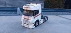 WSI SCANIA ROY VAN MERODE TEKOOP, Hobby en Vrije tijd, Modelauto's | 1:50, Ophalen, Zo goed als nieuw, Bus of Vrachtwagen, Wsi