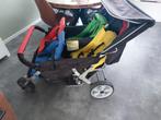 Familidoo vierlingwagen, Ophalen, Gebruikt, Kinderwagen of Buggy