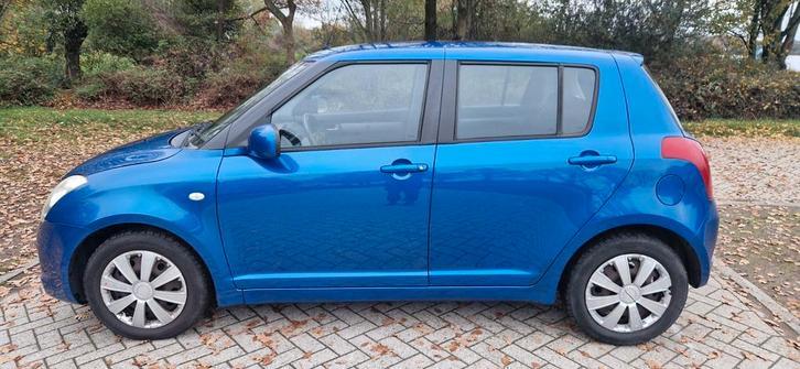 Suzuki Swift 1.3 5D 2007 Blauw Carplay / Stoelverwarming, Auto's, Suzuki, Particulier, Swift, ABS, Achteruitrijcamera, Airbags