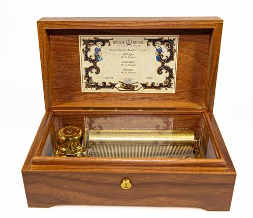 Reuge L'Auberson speeldoos muziekdoos, Antiek en Kunst, Curiosa en Brocante, Ophalen of Verzenden