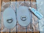 2 stuks D-ring patch grijs inclusief lijm!, Watersport en Boten, Ophalen of Verzenden, Nieuw, Overige typen