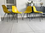 Vitra eames stoelen mosterd geel dsx zwart, Huis en Inrichting, Overige kleuren, Ophalen of Verzenden, Zo goed als nieuw, X