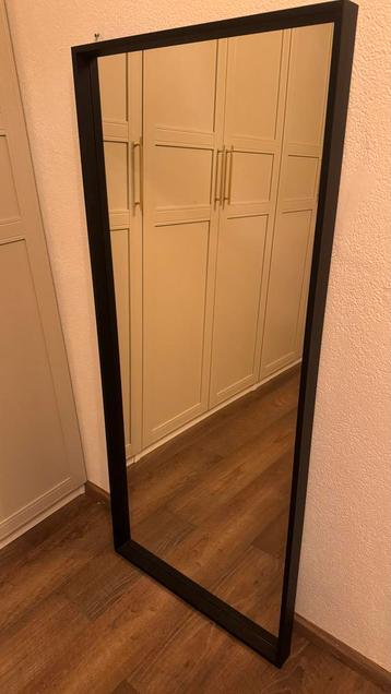 Zwarte IKEA Spiegel 65x150cm beschikbaar voor biedingen
