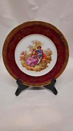 Set van 2 Goudeville Limoges borden | Fragonard | 16 & 19cm, Ophalen of Verzenden