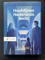 Hoofdlijnen Nederlands Recht - 16e editie, Boeken, Ophalen of Verzenden, Gelezen, HBO