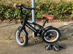 Amigo BMX Kinderfiets 14 inch Zwart, Fietsen en Brommers, Fietsen | Kinderfietsjes, Ophalen, Zijwieltjes, Amigo BMX, Minder dan 16 inch