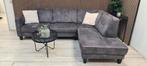 ‼️grijze luxe alcantara hoekbank ‼️, Huis en Inrichting, Banken | Complete zithoeken, Ophalen
