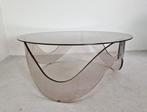 Space Age salontafel van perspex en glas, Ophalen