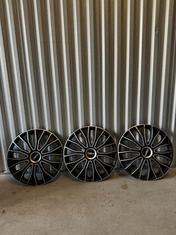 Wieldoppen 14 inch - Set van 3, Auto diversen, Wieldoppen, Gebruikt, Ophalen of Verzenden