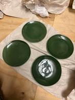 Set van 4 desserbordjes, Ophalen of Verzenden, Zo goed als nieuw, Bord