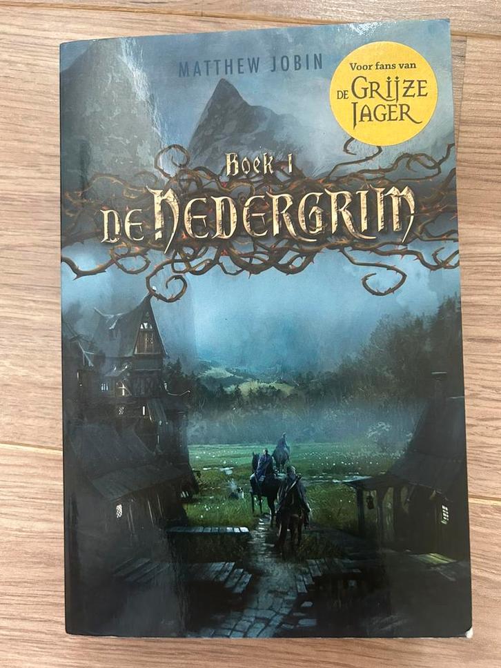 Matthew Jobin - De Nedergrim, Boeken, Kinderboeken | Jeugd | 10 tot 12 jaar, Zo goed als nieuw, Ophalen of Verzenden
